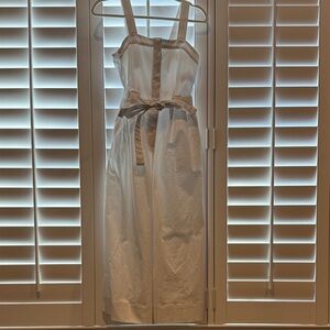 Banana Republic White Palazzo Jumpsuit